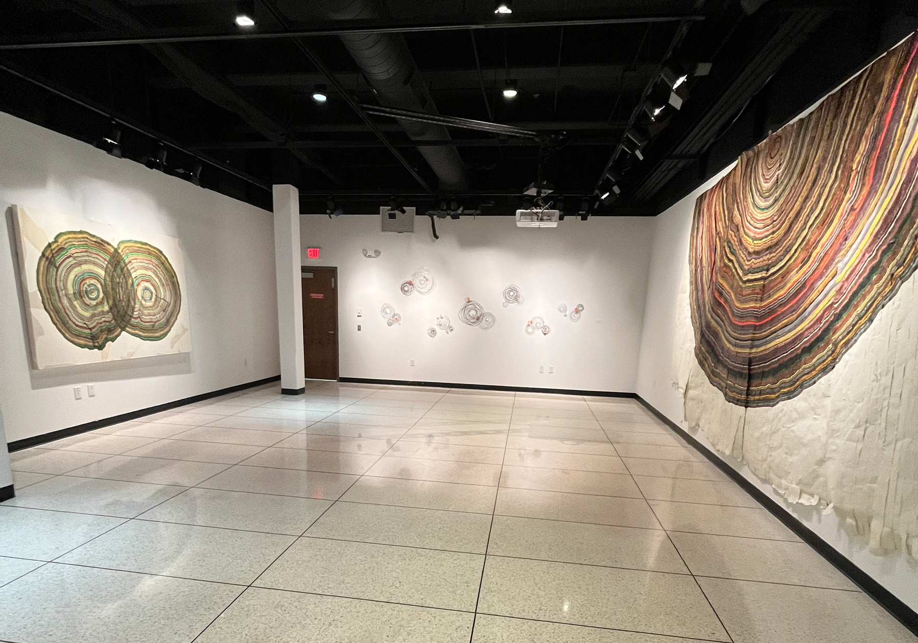 Installation view of "Story Lines"